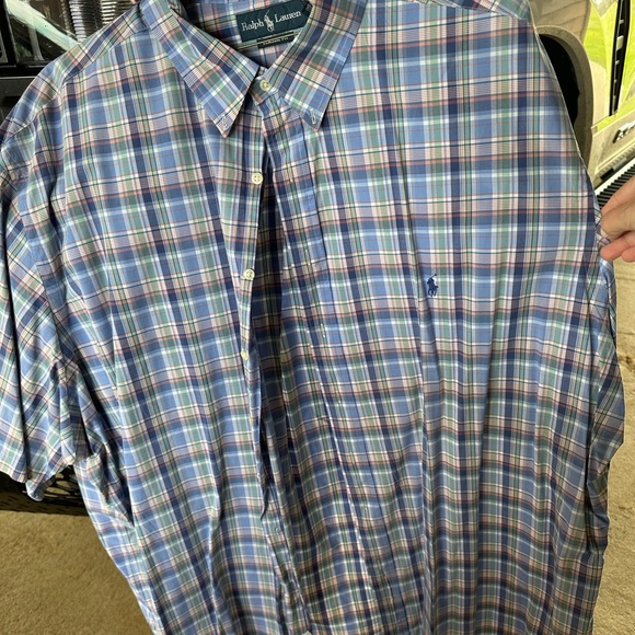 4xT Ralph Lauren classic short sleeve button up - Picture 2 of 2
